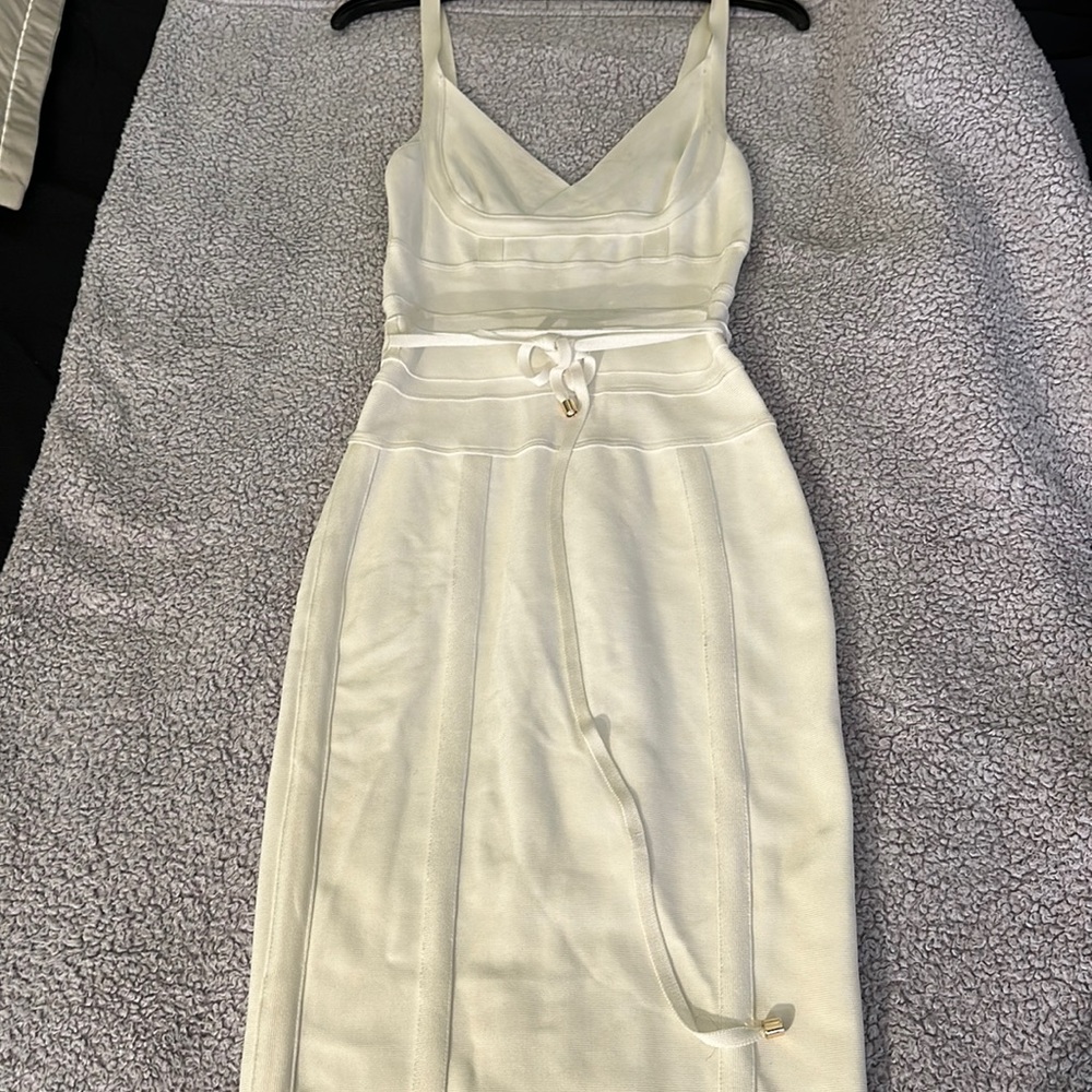 White Bandage dress